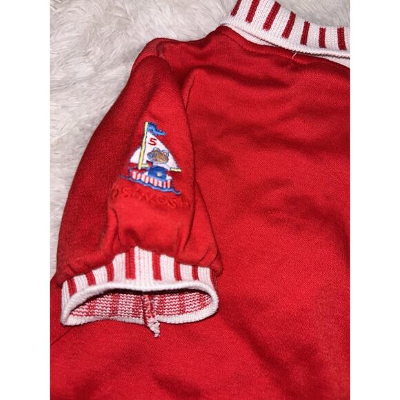 Vintage Osh Kosh "Sailor Bear" sz. 24 mo. red polo top. Classic, adorable - Picture 8 of 10